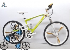 Велосипед LAMBORGHINI Q3 Green на литых дисках